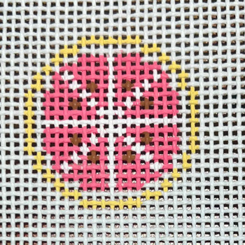 HB-08 Mini - Grapefruit 1 ½ x 1 ½  18 Mesh Hummingbird Designs