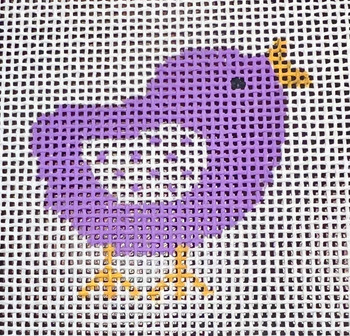 HB-52 Mini Chick - Purple  2 ½ x 2 ¼ 18 Mesh Hummingbird Designs