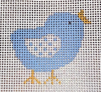 HB-61 Mini Chick - Blue 2 ½ x 2 ¼ 18 Mesh Hummingbird Designs