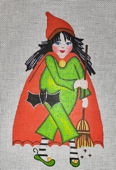 KS-27 Mistress Wendy 9 x 5 ¼ 18 Mesh  KATIE’S NEEDLEPOINT DESIGNS
