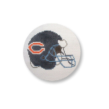 Logo 509 Chicago Bears Helmet - Football 18 Mesh 4" Rnd. Keep Your Pants On
