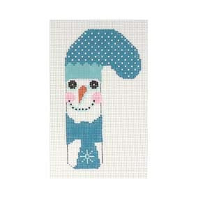 Cookie Cutter Ornament CC08 Snowman Cane 2.5X4.5 18 Mesh Shelly Tribbey Designs