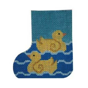 Skate With Decorative Blade SK14 Baby Ducks  3 x 5 18 Mesh Shelly Tribbey Designs