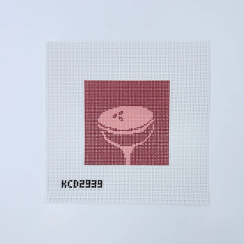 Espresso Martini Printed Square 4 1/2" square 13 Mesh Moo Moo Designs