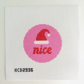 Nice Printed Round TEXT 4 1/2" Round 13 Mesh  Moo Moo Designs