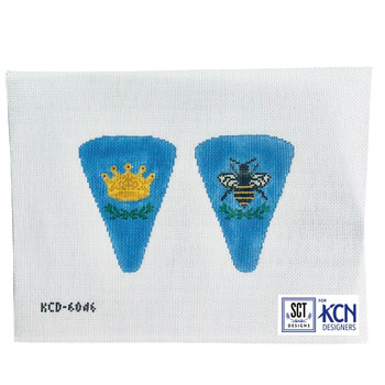 Queen Bee Scissors Case 6 1/2" x 4" 18 Mesh SCT Designs (KCN) KCD6046