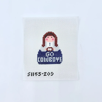 Cowboys Angel 2 1/4" X 3" 13 Mesh STITCH-ITs SI165209