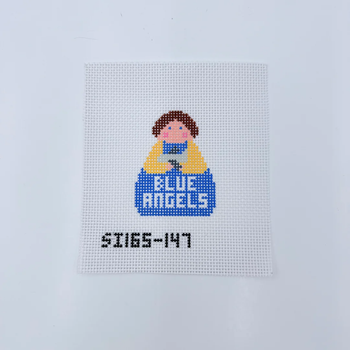 Blue Angels Angel 2 1/4" X 3" 13 Mesh STITCH-ITs SI1656147