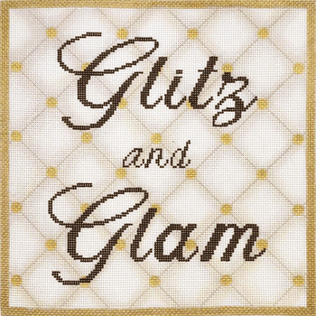 Sayngs and Quotes 121b Glitz and Glam 8 x 8"  18 Mesh Lani Enterprises