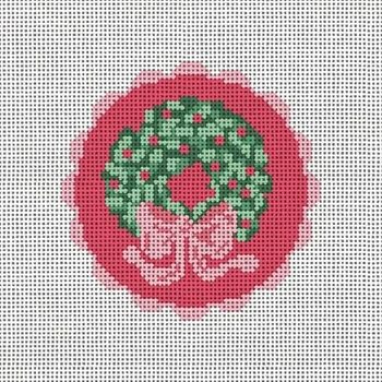 MCD47 Wreath Round 4.5" 13 Mesh Mary Cam Designs