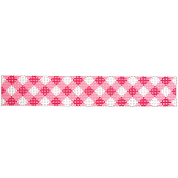 NTG TS815P - Pink Gingham Key Fob 8.25" x 1.5" 13 Mesh Two Sisters Designs