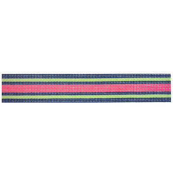 NTG TS819P - Pink Stripe Key Fob 8.25" x 1.5" 13 Mesh Two Sisters Designs