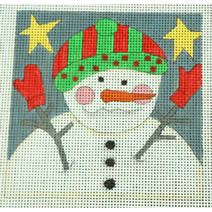 EWE-715 Charlie Snowman 5 x 5 13 Mesh Ewe And Eye