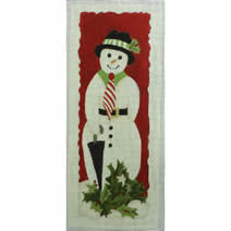 EWE-761 Pat 4 x 10  Snowman 18 Mesh Ewe And Eye