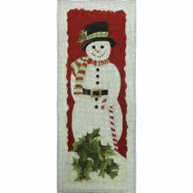 EWE-762 Sam 4 x 10  Snowman 18 Mesh Ewe And Eye