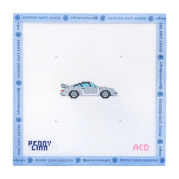 VINTAGE CARS - PORCHE 911 0.83" x 2.72" 18 Mesh AC Designs