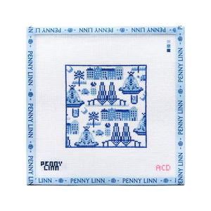 CHARLESTON TOILE - MINI 4" x 4 18 Mesh AC Designs
