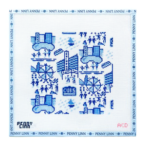 CHICAGO TOILE 8" x 8" 13 Mesh AC Designs