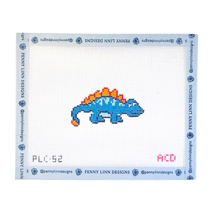 DINO FRIENDS - STEGOSAURUS 1.5" x 3" 18 Mesh AC Designs