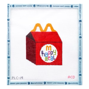 HAPPY MEAL 4.5" x 3.875" 18 Mesh AC Designs