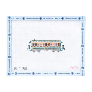 PASSENGER CAR 1.33" x 3.78" 18 Mesh AC Designs