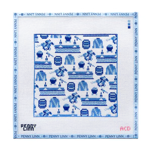 KENTUCKY TOILE  8" x 8" 13 Mesh AC Designs