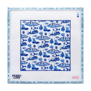 MAINE TOILE  8" x 8" 13 Mesh AC Designs