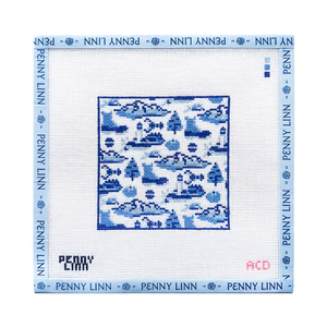 MAINE TOILE - MINI 4" x 4" 18 Mesh AC Designs