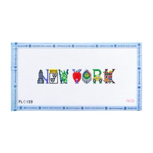 NEW YORK MINI 1.33" x 7.22" 18 Mesh AC Designs