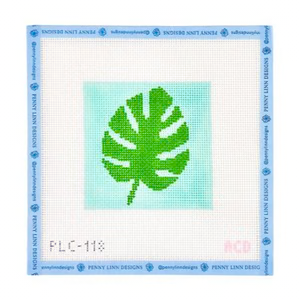 PALM LEAF SQUARE  4" x 4" 13 Mesh AC Designs