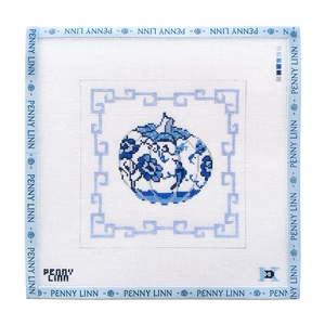 CHINOISERIE PUMPKIN 2 8" x 8" 18 Mesh AMANDA KEEP