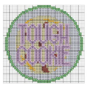 TOUGH COOKIE 3" x 3" 18 Mesh BATESWOOD NEEDLEPOINT