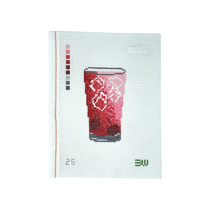 SHIRLEY TEMPLE 7.3" x 3.5" 13 Mesh BATESWOOD NEEDLEPOINT