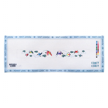 SKI SLOPE KEYCHAIN 5.25" x 14.25" 18 Mesh COAST TO COAST