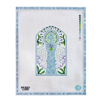 ANGEL OF KINDNESS TREE TOPPER 9" x 6" 13 Mesh EVELYN HENSON