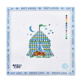 TIGER SLEEPING TENT 4" x 4" 18 Mesh EVELYN HENSON