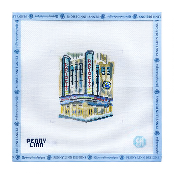 RADIO CITY 4" x 3.2" 18 Mesh EVELYN HENSON