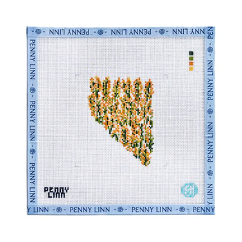STATE FLOWERS - NEVADA 4" x 4 18 Mesh EVELYN HENSON