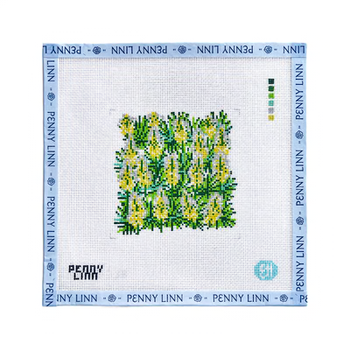 STATE FLOWERS - NEW MEXICO 4" x 4 18 Mesh EVELYN HENSON