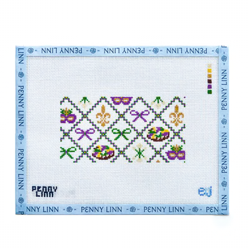 MARDI PARTY FANCY CLUTCH INSERT 2.7" x 5.2" 18 Mesh EVERYDAY NATALIE JANE