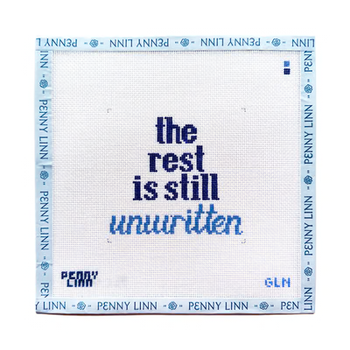UNWRITTEN ADVENT 4" x 4" 18 Mesh GRANDIN LANE NEEDLEPOINT
