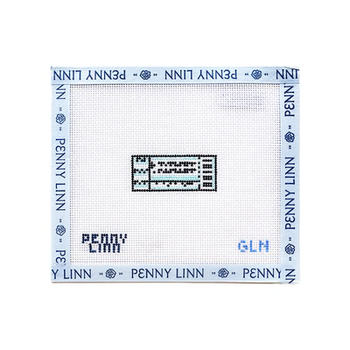 MINI TICKET 1.5" x 1.5" 18 Mesh GRANDIN LANE NEEDLEPOINT