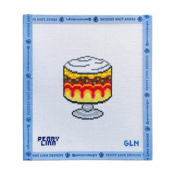THANKSGIVING TRIFLE 3.28" x 2.5" 18 Mesh GRANDIN LANE NEEDLEPOINT