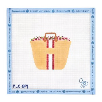 HOLIDAY BASKET 3.625 x 3.5  18 Mesh GRANT POINT DESIGNS