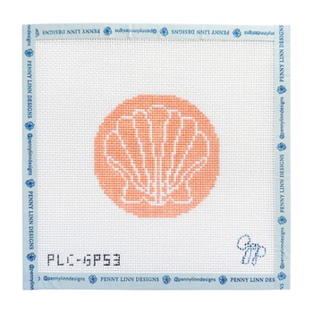 SCALLOP SHELL 4 x 4  13 Mesh GRANT POINT DESIGNS