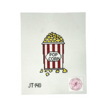 JT140 POPCORN 4.5" x 4" 18 Mesh JUDY TASCH NEEDLEPOINT