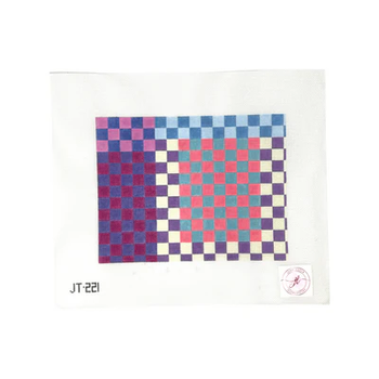 JT221 LAPTOP INSERT 7" x 9" 18 Mesh JUDY TASCH NEEDLEPOINT