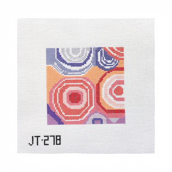 JT278 ROUNDS 5" x 5" 13 Mesh JUDY TASCH NEEDLEPOINT