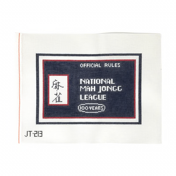 JT213 MAH JONG CASE 5.5" x 8.5" 13 Mesh JUDY TASCH NEEDLEPOINT