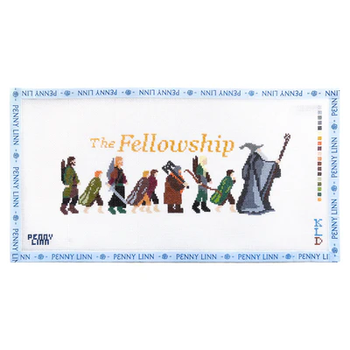 THE FELLOWSHIP 3.5" x 10" 18 Mesh KAITLIN LANE DESIGNS